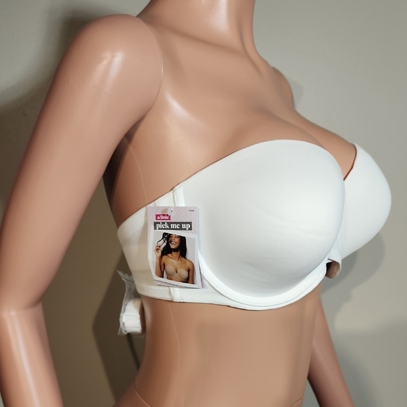 Maidenform White Strapless Bra with Underwire Support - Picture 5 of 8
